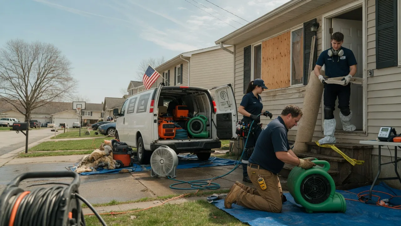 Water Damage Restoration in Middletown, CA near me